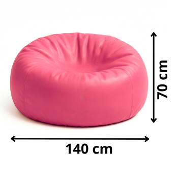 Мішок для сидіння куля рожева EMI
