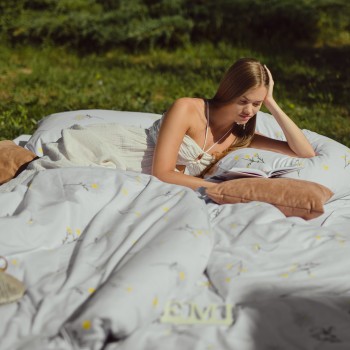 Бавовняна постільна білизна Ромашки EMI