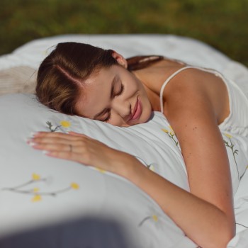 Бавовняна постільна білизна Ромашки EMI