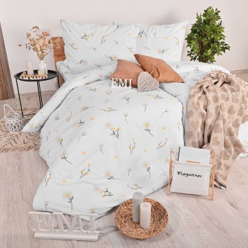 Бавовняна постільна білизна Ромашки EMI