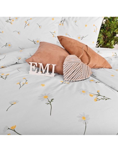 Бавовняна постільна білизна Ромашки EMI
