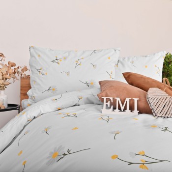 Бавовняна постільна білизна Ромашки EMI