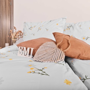 Бавовняна постільна білизна Ромашки EMI