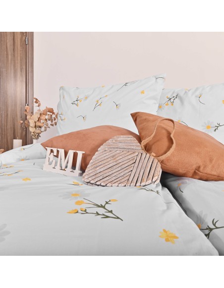 Бавовняна постільна білизна Ромашки EMI