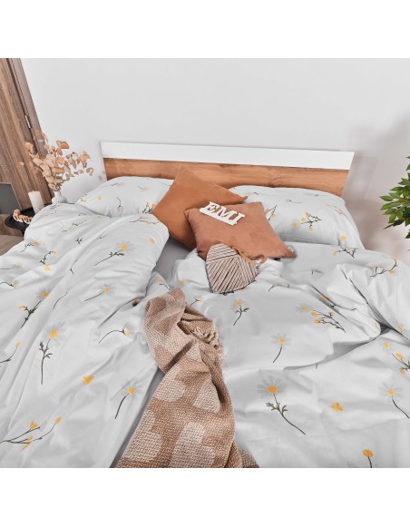 Бавовняна постільна білизна Ромашки EMI
