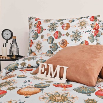 Різдвяна бавовняна постільна білизна Magic EMI