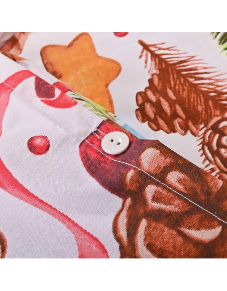 Різдвяна бавовняна постільна білизна Rafael EMI