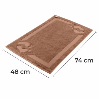 Килимок для ванної Kyoto коричневий EMI