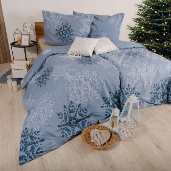 Різдвяна бавовняна постільна білизна Hollis EMI