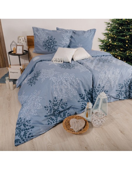 Різдвяна бавовняна постільна білизна Hollis EMI