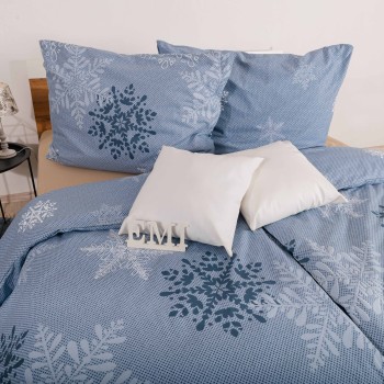 Різдвяна бавовняна постільна білизна Hollis EMI