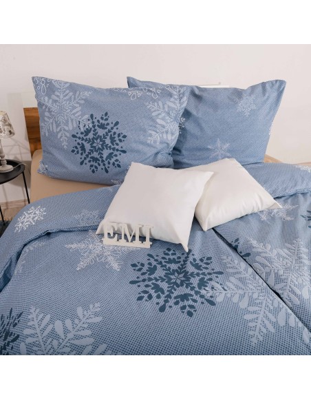 Різдвяна бавовняна постільна білизна Hollis EMI