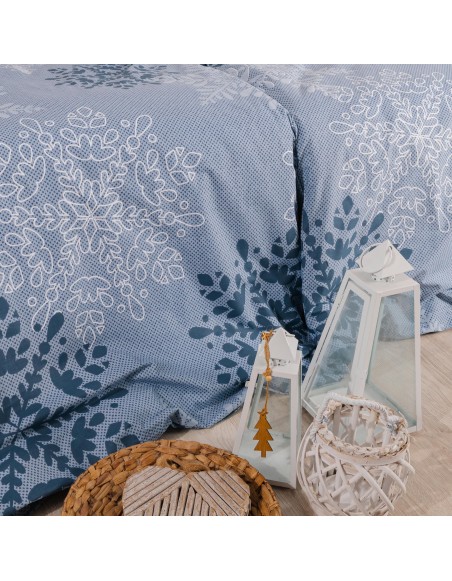 Різдвяна бавовняна постільна білизна Hollis EMI