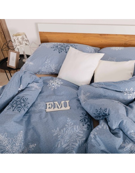 Різдвяна бавовняна постільна білизна Hollis EMI