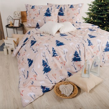 Різдвяна бавовняна постільна білизна Frostelle EMI