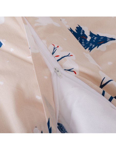 Різдвяна бавовняна постільна білизна Frostelle EMI