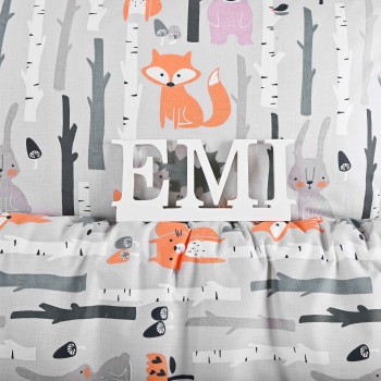 Бавовняна дитяча постільна білизна Лисеня EMI