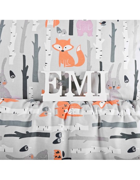 Бавовняна дитяча постільна білизна Лисеня EMI