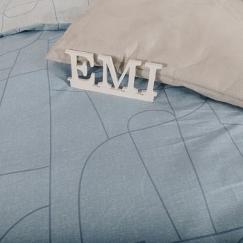Сатинова постільна білизна Velur Blue EMI