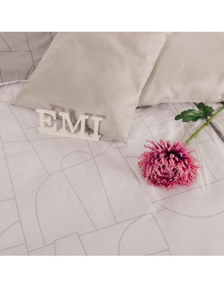 Сатинова постільна білизна Velur Grey EMI