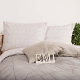 Сатинова постільна білизна Velur Grey EMI