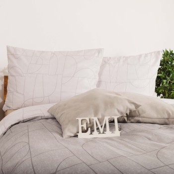 Сатинова постільна білизна Velur Grey EMI