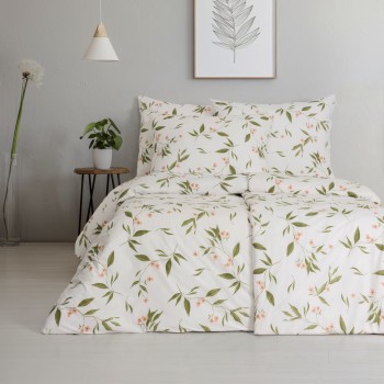 крепова_постільна_білизна_Evelin_EMI_біла_з_плетучими_квітами