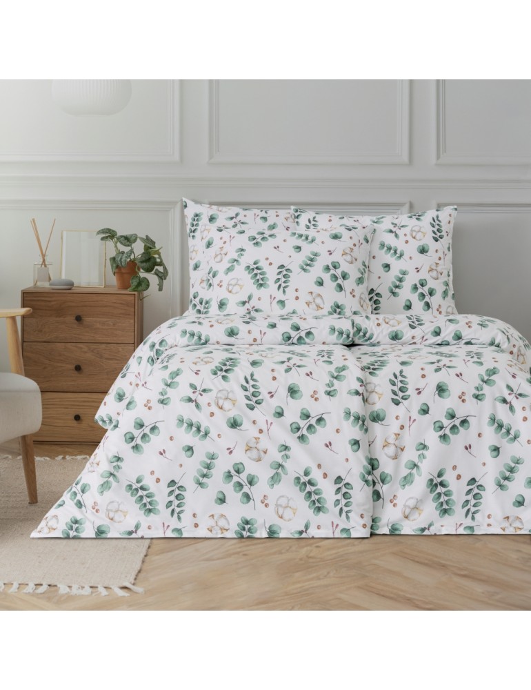 крепова_постільна_білизна_Austin_EMI_біла_евкаліпт_бавовна