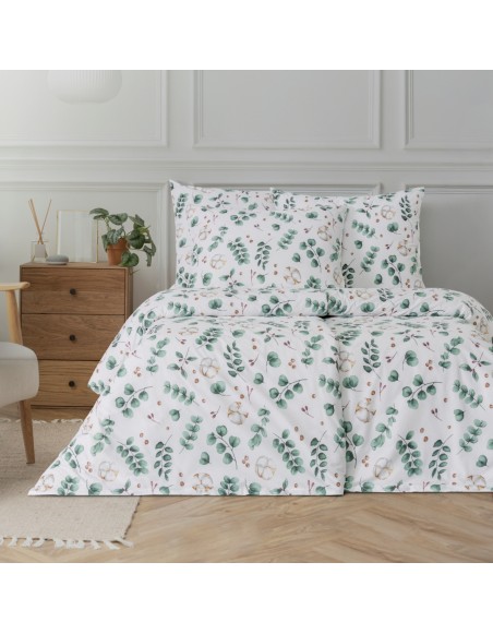 крепова_постільна_білизна_Austin_EMI_біла_евкаліпт_бавовна