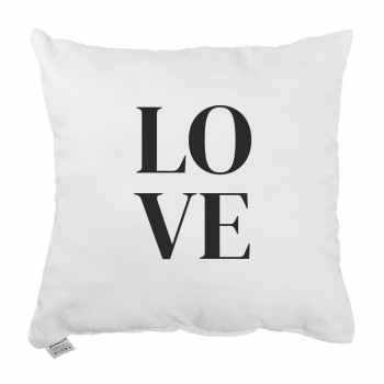 мінімалістична_декоративна_подушка_icon_love_40x40_чорно_біла