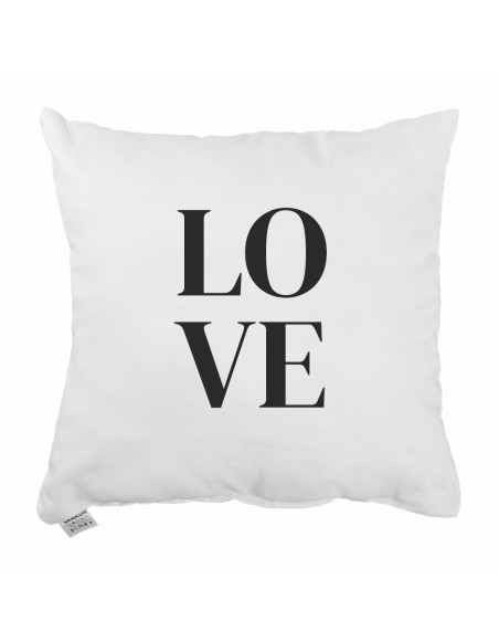 мінімалістична_декоративна_подушка_icon_love_40x40_чорно_біла