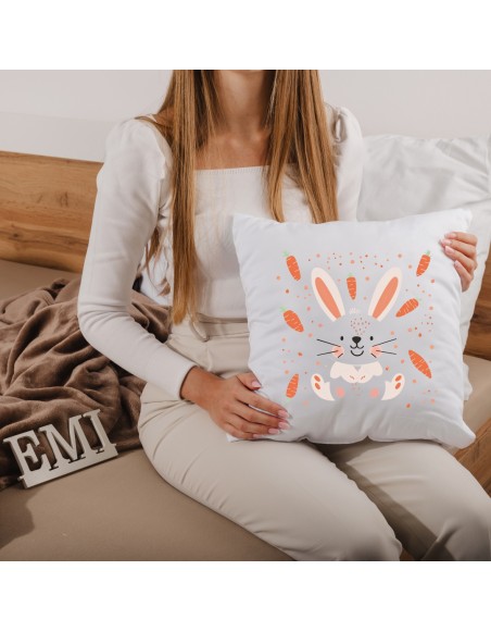 бавовняна_подушка_для_дітей_з_принтом_зайця_emi