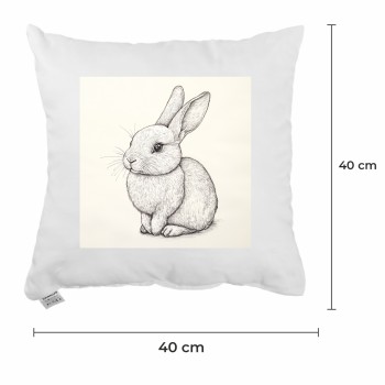 подушка_Bunny_Sketch