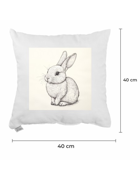 подушка_Bunny_Sketch