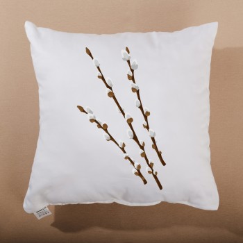 Декоративна_біла_подушка_Catkin_40x40_см_EMI