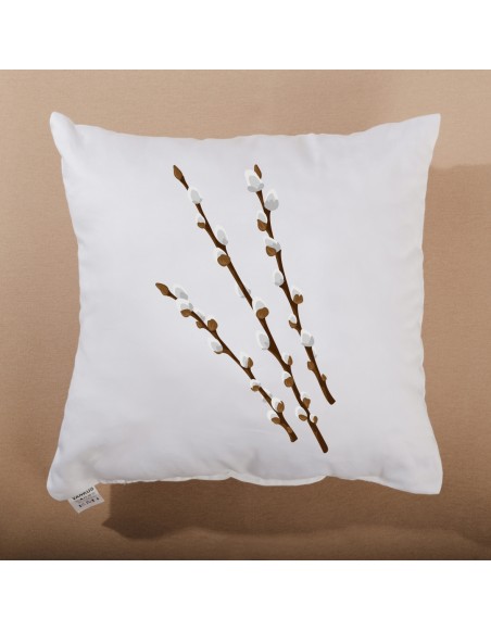 Декоративна_біла_подушка_Catkin_40x40_см_EMI
