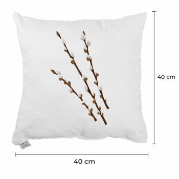 Декоративна_подушка_біла_Catkin_40x40_см_EMI