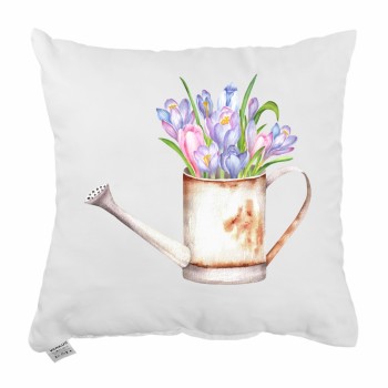 Акварельний_малюнок_весняних_крокусів_у_вінтажній_лейці_на_подушці