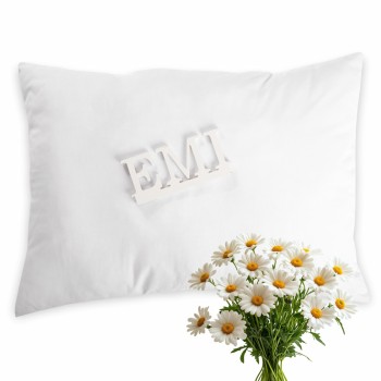 zaspokiyliva_podushka_z_romashkoyu_v_interieri_spalni