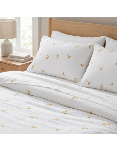 Крепова_біла_постільна_білизна_Leon_EMI