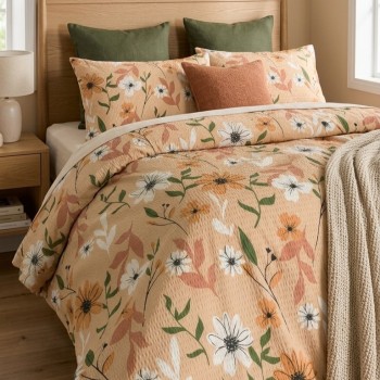 помаранчева_постіль_жатка_Petal_EMI_квіти_фото