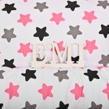 Дитяча постільна білизна Pink Stars EMI