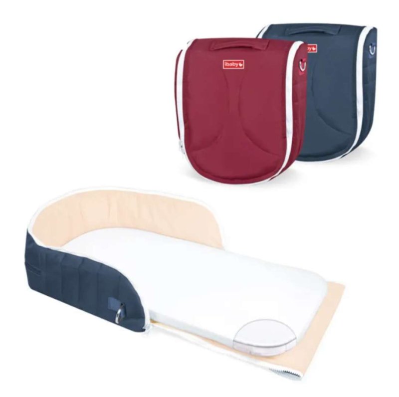 Багатофункціональне_гніздо_для_немовлят_синє_Baby_Bed_ibaby