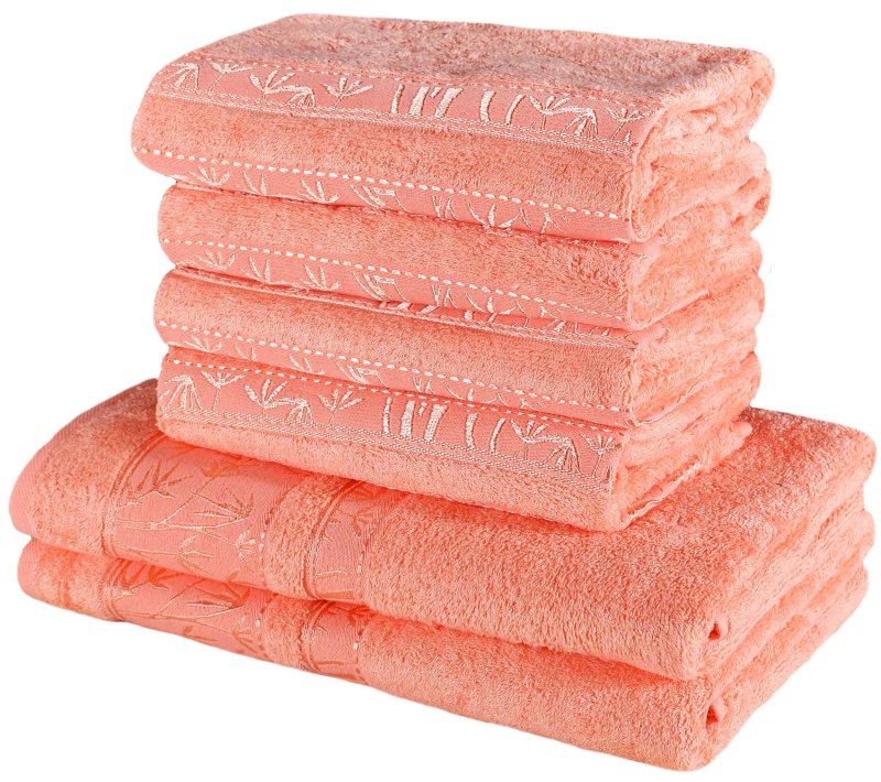 Набір_з_6_лососевих_бамбукових_банних_рушників_та_рушників_EMI