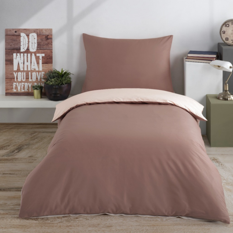 Однотонна_бавовняна_білизна_Charming_коричнево-кремова_EMI