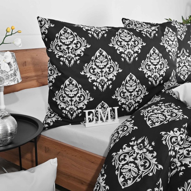 Постільна_білизна_Ornament_чорна_EMI