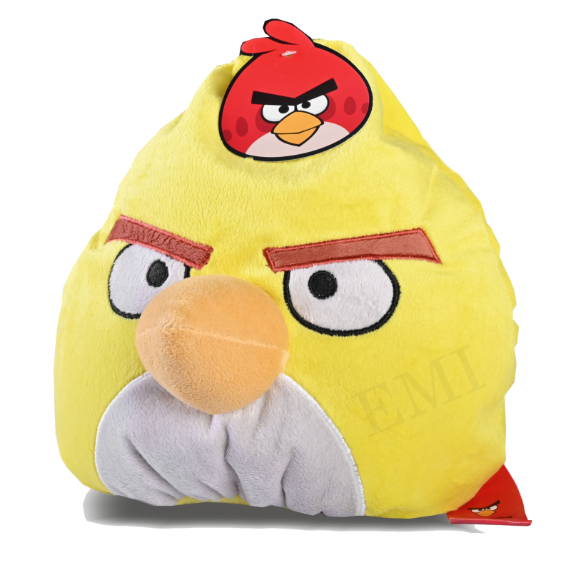 Декоративна_подушка_Angry_Birds_жовта