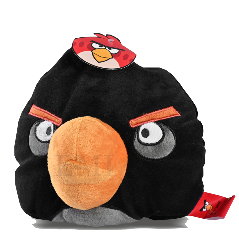 Декоративна_подушка_Angry_Birds_чорна