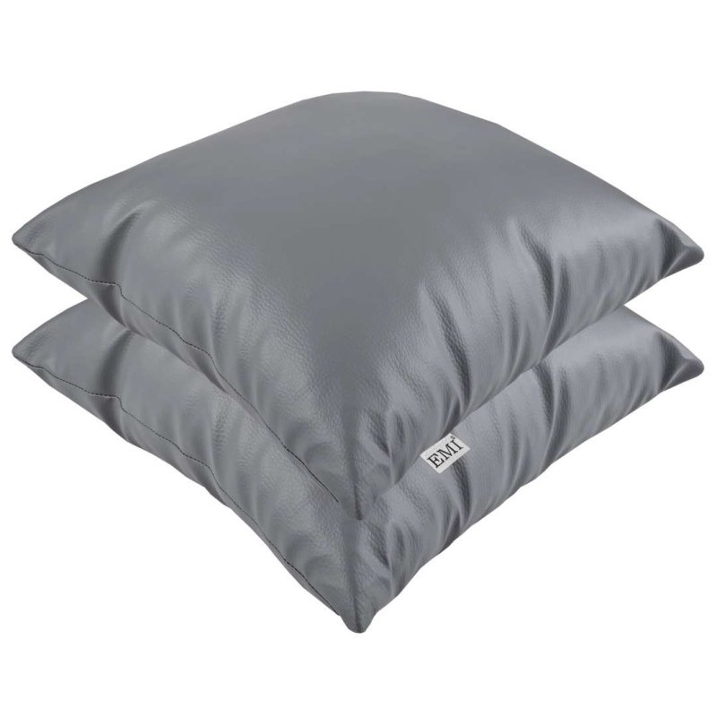 Подушка_40x40_сіра_екошкіра_EMI
