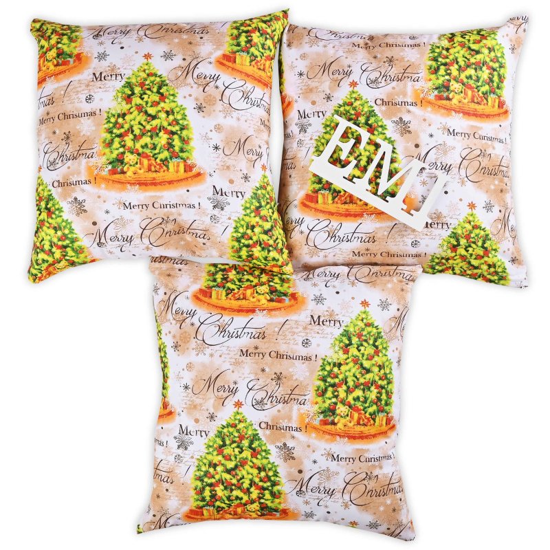 Різдвяні_наволочки_на_подушки_40x40 cm_Shasa _набір_з_3 шт_EMI